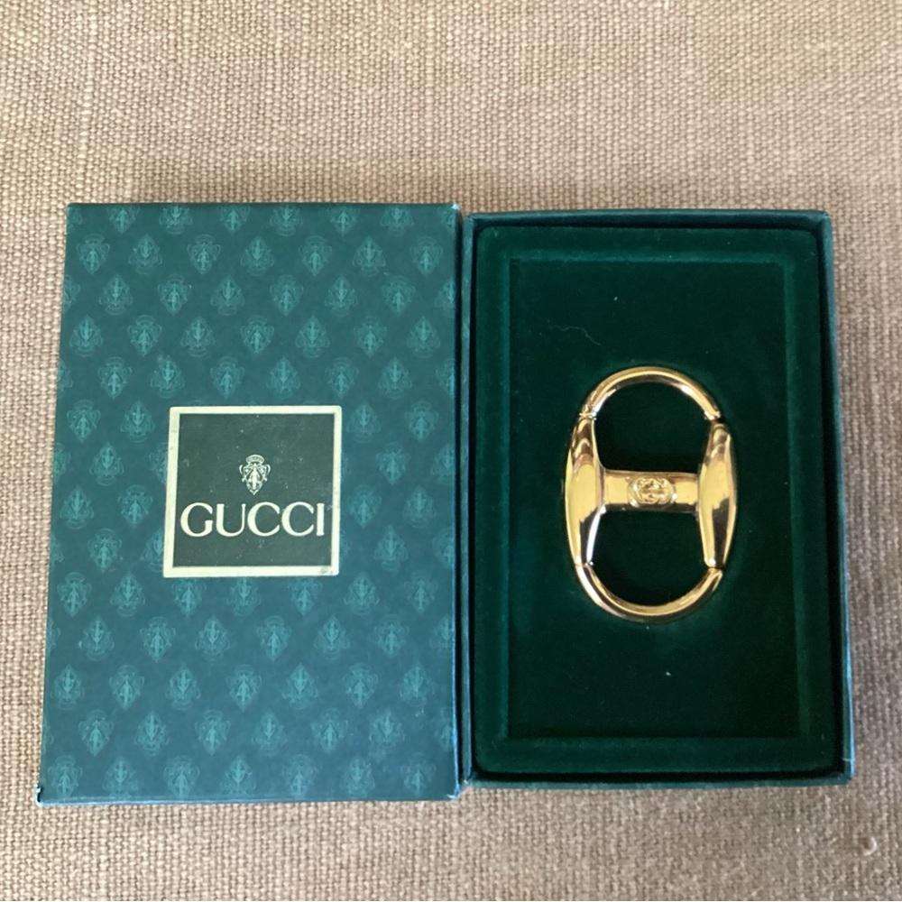 Vintage Gucci key ring/charm